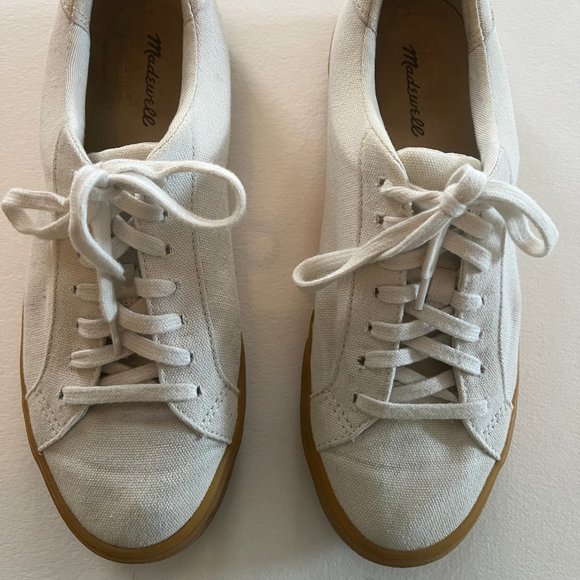 Madewell Women's Sidewalk Low-Top Sneakers in Canvas - Picture 2 of 8